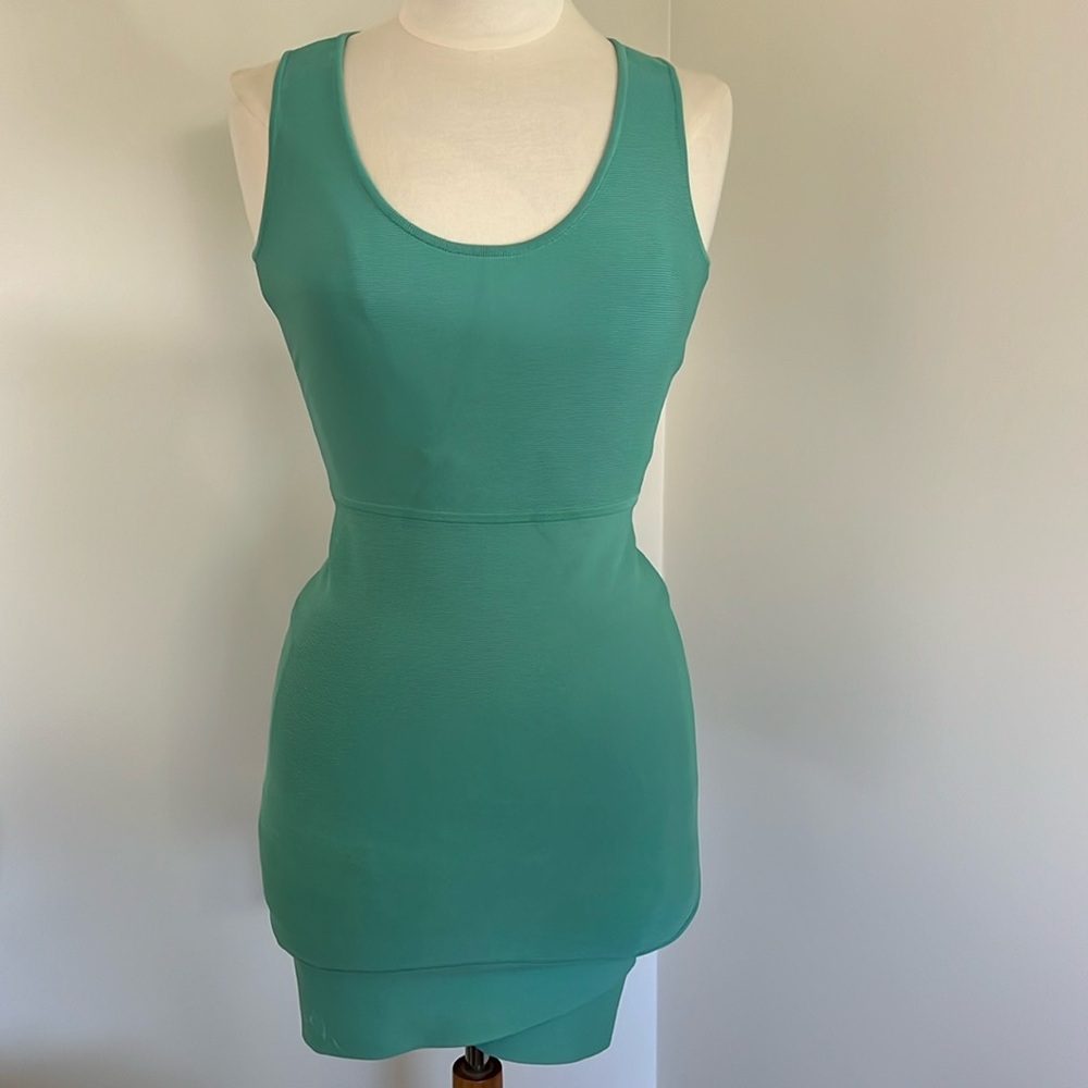 BCBGMaxAzria Green Mini dress